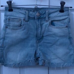 Light Denim Shorts